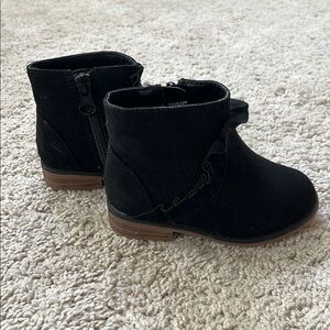 Girls Black Ankle Boots